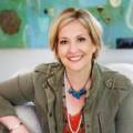 American author, professor and podcast host, Brene Brown whose quote is used on the webpage